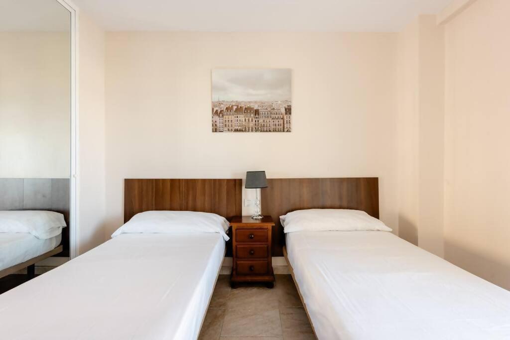 Apartmán Amplio Con Vistas Al Mar Y Piscina En Benalmádena Exteriér fotografie